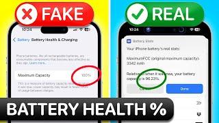 iPhone Battery Health Find Your REAL Percentage