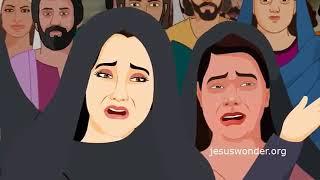 007 Jesus Christ Raises Lazarus from the Dead  Hindi Cartoon Animation