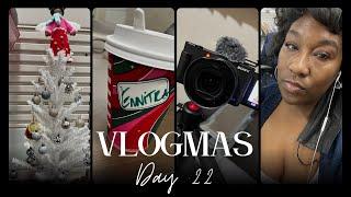 VLOGMAS DAY  22  DITL • Bathroom Chit Chat & more