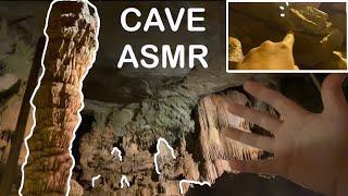 ASMR Build up Scratching in a CAVE Camera tapping - Rock scratching and tapping