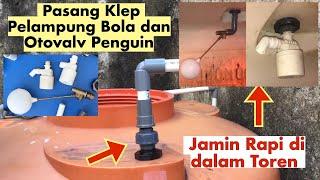 Cara Pasang BulkheadMur Penguin klep pelampung bola & level valve otovalv Penguin di tangkitoren