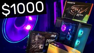 RYZEN $1000 PC Build  Video Editing Workstation 2020