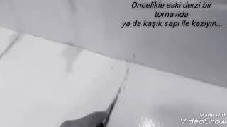 BANYO VE TUVALETTE DERZ DOLGU YENİLEMESİ NASIL YAPILIR