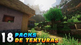 TOP 18 PACKS DE TEXTURAS QUE DEBERÍAS USAR 1.20  JAVA Y BEDROCK