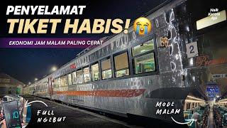 NEKAT GO SHOW MALAH KEHABISAN TIKET  Untung Ada Kereta Ini... Naik KA Mutiara Selatan Ekonomi