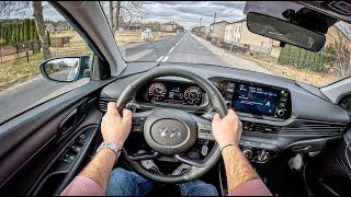 New Hyundai i20 2023 1.2 MPI 84 HP 0-100 POV Test Drive #1604 Joe Black