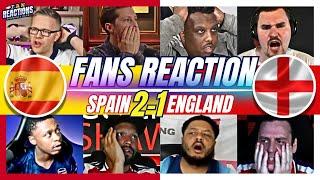 ENGLAND FANS FUMINGREACTION TO SPAIN 2-1 ENGLAND  EURO 2024 FINAL