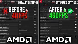 AMD RADEON SETTINGS BEST AMD SETTINGS To Boost FPS For Gaming & Performance - Updated 2024