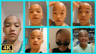 A #Brave #Japanese Boy Self #Smooth Razor #Headshave At #Home