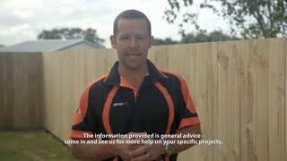 How to Build a Fence  Mitre 10 Easy As DIY