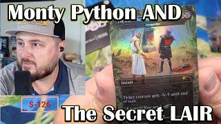 Monty Pyton and the SECRET LAIR box opening with PRICES - Its a comedy folks... Really it is.... AHH