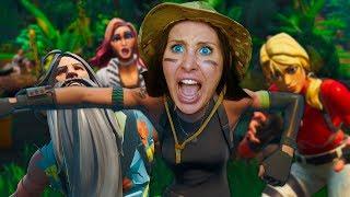 Panik im Fortnite Jungle Camp - Die Kandidaten fressen sich auf Du entscheidest