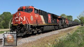 844k Yazooom... Speedy Trains on the Canadian National Yazoo Subdivision MS 04112021