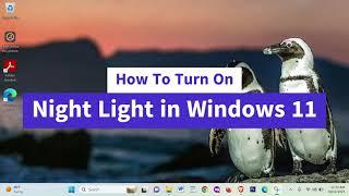 How To Turn On Night Light in Windows 11