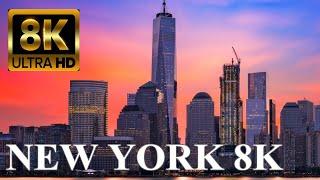 New York City United States of America 8K Ultra HD Video