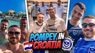 TRAVELLING 2000KM TO WATCH POMPEY and ENGLAND 󠁧󠁢󠁥󠁮󠁧󠁿 IN CROATIA 