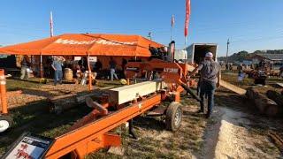 woodmizer forestry show 2024 #paulbunyunshow #forestrytools