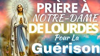 Prière à Notre-Dame de Lourdes pour la guérison