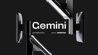 Introducing Gemini  Double Sided Stand