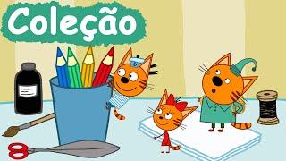 Kid-E-Cats em Portugues  Coleção dos episódios  Desenhos para crianças