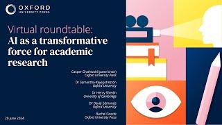 Virtual roundtable AI as a transformative force for academic research