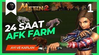 24 SAAT AFK 1. KÖY FARMI  30 GÜN YAĞMA PET SERİSİ   METİN2 TR RUBYCharon  BÖLÜM 1