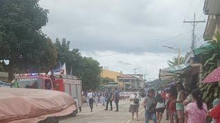 Bonifacio D.Borebor majorettesDrum and lyre parade 2022Solnopan Brgy fiesta