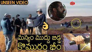 UNSEEN VIDEO RRR Shooting Spot For Komaram Bheem  SS Rajamouli  NTR  Gossip Adda