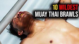 All The Knockdowns  10 Wildest Muay Thai Brawls  ONE Friday Fights