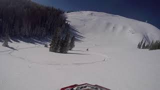 Avalanche on Logan Peak - January 14th close call.