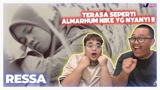 RESSA - PELAN PELAN SAJA MUSIC VIDEO COVER REACTION