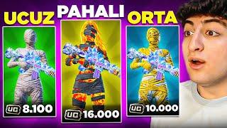 UCUZ ORTA PAHALI HESAP FULLEME 50.000 UC   PUBG Mobile