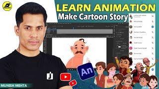 How To Create Eyes Blinking Animation  2D Animation Courses Online Free  @LearnAnimationHindi