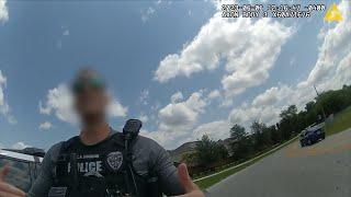 Police Officer Is Pulled Over by Deputy for Allegedly Speeding Cops