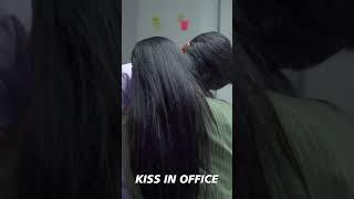 Couple kiss  kiss your Girlfriend  Kissing in office  Abhishek kapoor  Twarita  #shorts #kiss