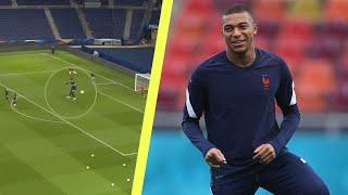 Le but INCROYABLE de Kylian Mbappé à l’entraînement avec l’Équipe de France  • HD