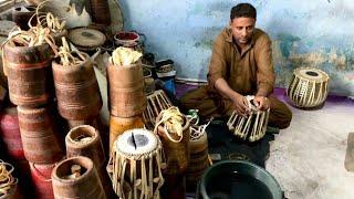 how musical drums are made  Tabla making process