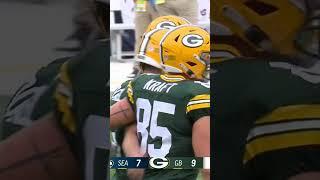 57 yard field goal GOOD from Anders Carlson #gopackgo #packers #nflshorts