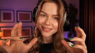 Casual ASMR Ear Triggers & Whispered Rambling 360° Sounds - Headphones Required
