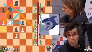 Esta PARTIDA DE HUMANOS VUELVE LOCO A STOCKFISH MAGNUS CARLSEN Vs RICHARD RAPPORT