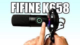 FiFine K658 Review  Best Dynamic Microphone for Streaming Sound test + Beatbox Test