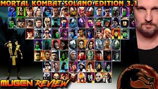 Mortal Kombat Solano Edition 3.1  Mugen REVIEW  FATE 