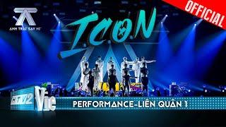 I.C.O.N - Liên Quân 1- Isaac HIEUTHUHAI và dàn anh trai tạo địa chấn Anh Trai Say Hi Performance