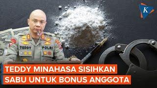 Saat Teddy Minta Sisihkan Sabu untuk Bonus Anggota.