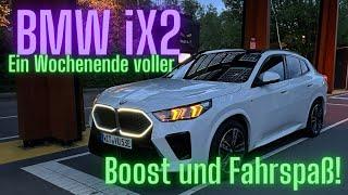 BMW iX2 Ein Wochenende voller Boost + Fahrspaß