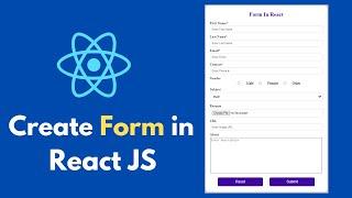 Create a Complete Form using React JS  React Forms