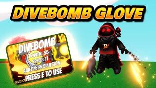 Got the new DIVEBOMB GLOVE in Slap Battles