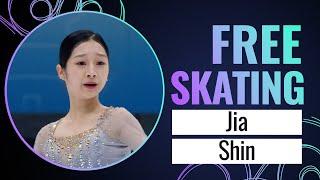 Jia SHIN KOR  Women Free Skating  GP Final 2023  #JGPFigure