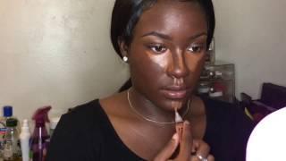 Fall Makeup Tutorial for Dark Skin  Highlighting & Contouring