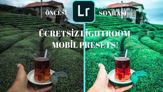 ÜCRETSİZ LİGHTROOM MOBİL PRESETS VE DETAYLI ANLATIM